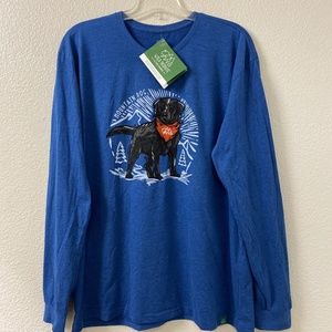 Wild Tribute Delbert the Mountain Dog Long Sleeve T-Shirt